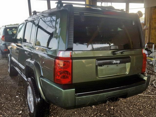 1J8HH48N96C346616 - 2006 JEEP COMMANDER 绿色 照片 3