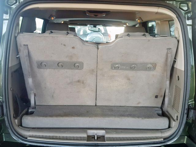 1J8HH48N96C346616 - 2006 JEEP COMMANDER 绿色 照片 9