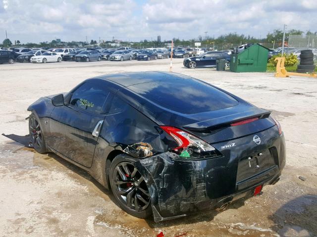 JN1AZ4EH3FM441948 - 2015 NISSAN 370Z BASE BLACK photo 3