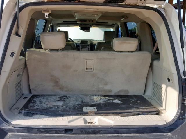 5N3AA08C15N812517 - 2005 INFINITI QX56 WHITE photo 9