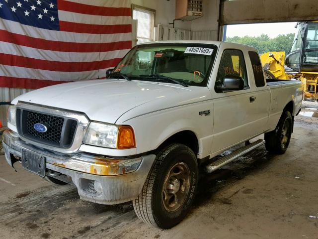 1FTZR45E95PA71656 - 2005 FORD RANGER SUP WHITE photo 2