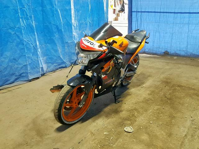 MLHMC4105D5303571 - 2013 HONDA CBR250 R ORANGE photo 2