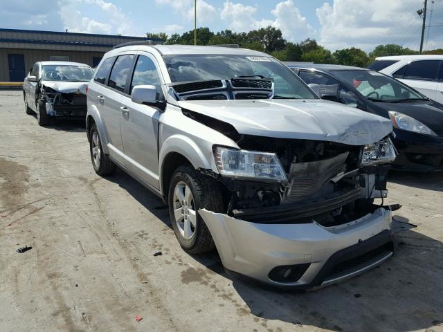 3D4PG1FG3BT543520 - 2011 DODGE JOURNEY MA SILVER photo 1