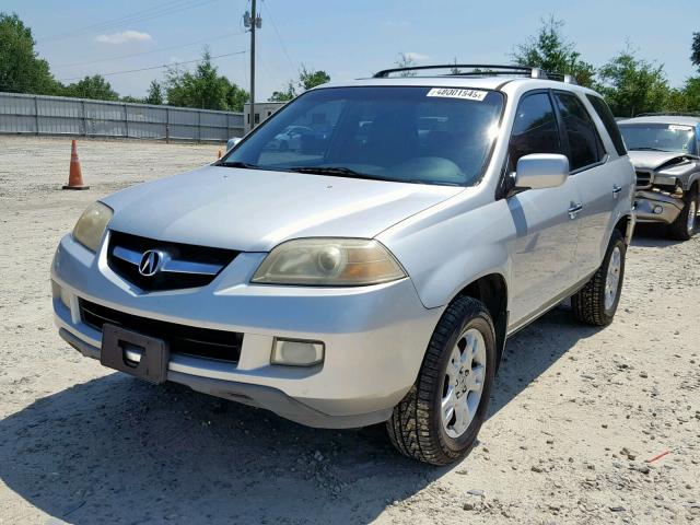 2HNYD18965H557993 - 2005 ACURA MDX TOURIN SILVER photo 2