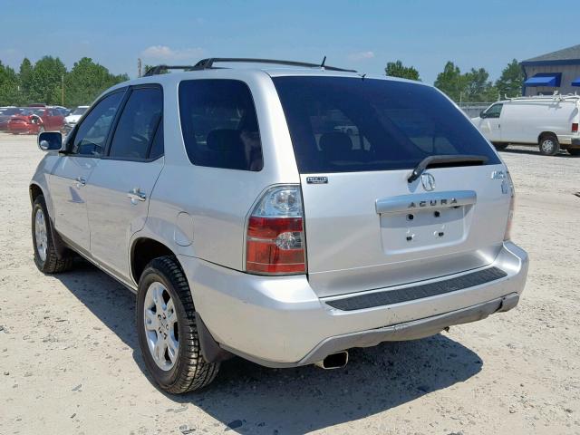 2HNYD18965H557993 - 2005 ACURA MDX TOURIN SILVER photo 3