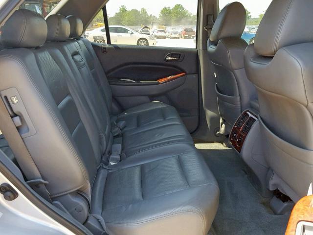 2HNYD18965H557993 - 2005 ACURA MDX TOURIN SILVER photo 6