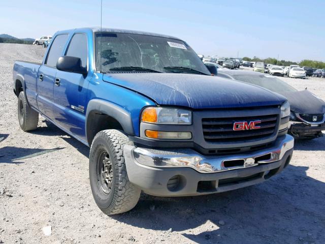 1GTHC23104F160442 - 2004 GMC SIERRA C25 BLUE photo 1