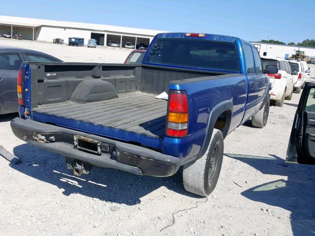 1GTHC23104F160442 - 2004 GMC SIERRA C25 BLUE photo 4