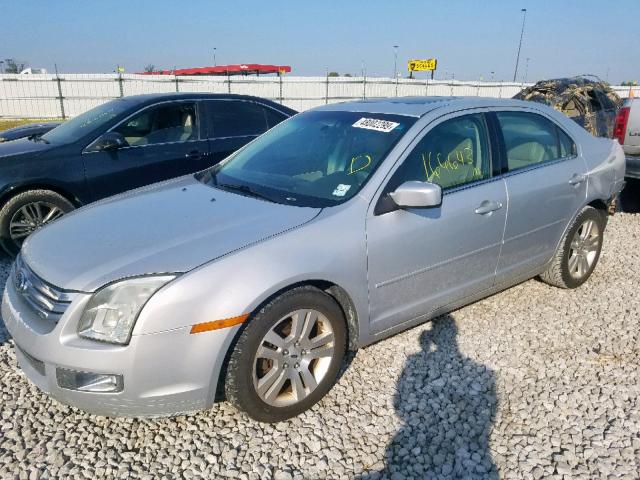 3FAFP08Z86R174289 - 2006 FORD FUSION SEL GRAY photo 2