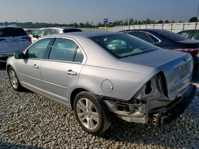 3FAFP08Z86R174289 - 2006 FORD FUSION SEL GRAY photo 3