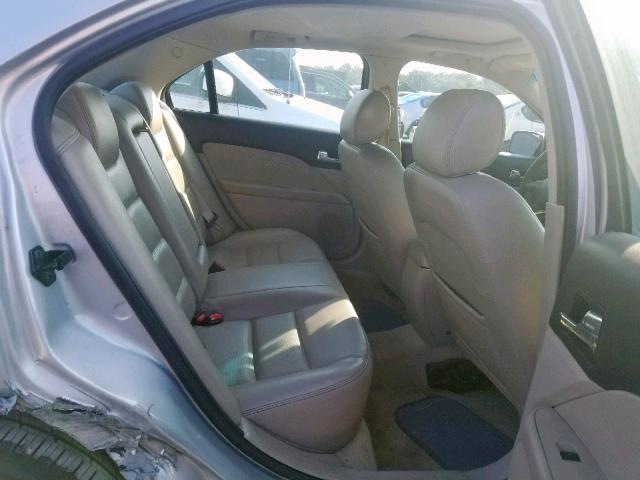 3FAFP08Z86R174289 - 2006 FORD FUSION SEL GRAY photo 6