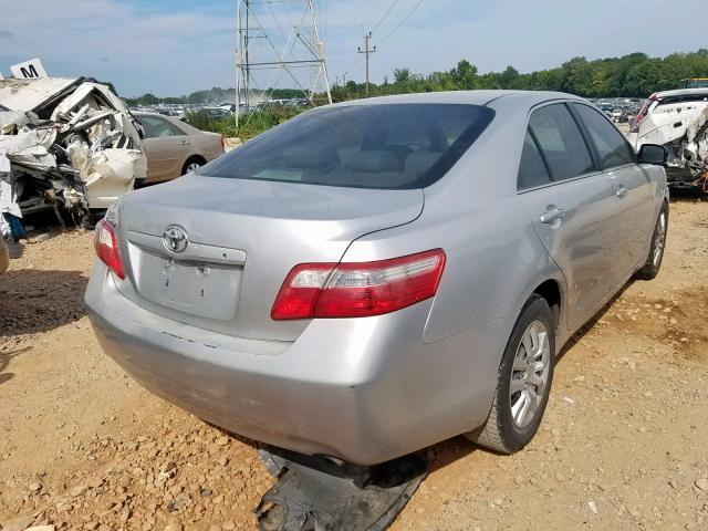 4T1BE46K27U585107 - 2007 TOYOTA CAMRY NEW SILVER photo 4
