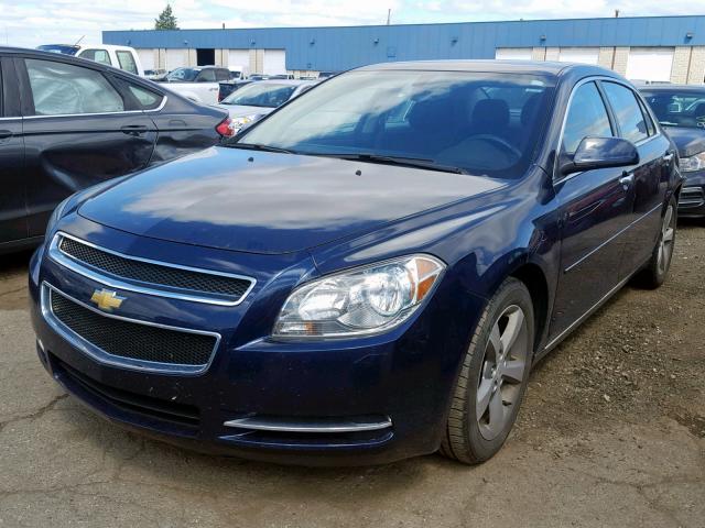 1G1ZC5E02CF322606 - 2012 CHEVROLET MALIBU 1LT BLUE photo 2