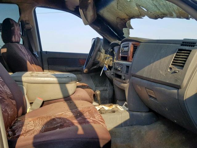 1D7KS28C66J160681 - 2006 DODGE RAM 2500 S ლურჯი ფოტო 5