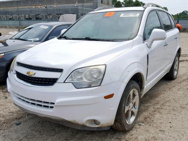 3GNFL4E59CS583296 - 2012 CHEVROLET CAPTIVA SP WHITE photo 2