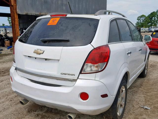 3GNFL4E59CS583296 - 2012 CHEVROLET CAPTIVA SP WHITE photo 4