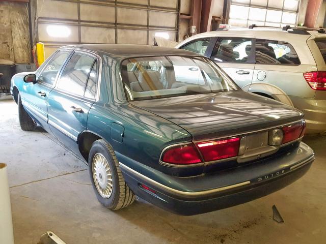 1G4HP52K2WH422903 - 1998 BUICK LESABRE CU GREEN photo 3