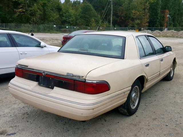 2MELM75W4VX710548 - 1997 MERCURY GRAND MARQ TAN photo 4