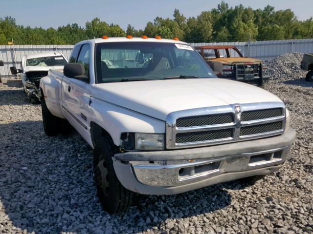 1B7MC3366YJ185848 - 2000 DODGE RAM 3500 WHITE photo 1