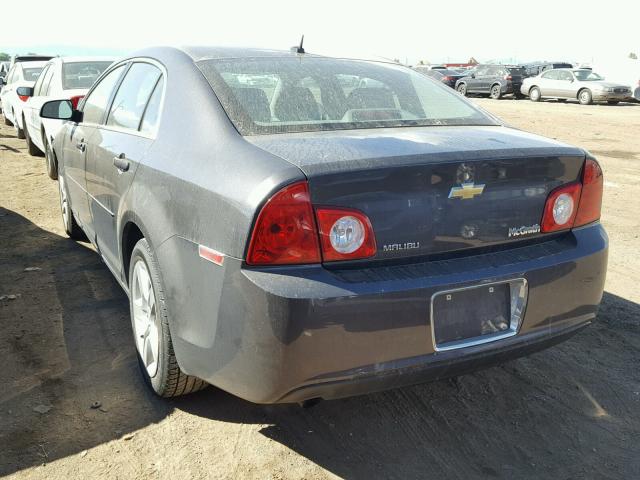 1G1ZB5EB8AF269248 - 2010 CHEVROLET MALIBU LS 石墨色 照片 3