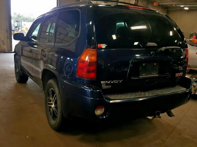 1GKDT13S072119391 - 2007 GMC ENVOY BLUE photo 3