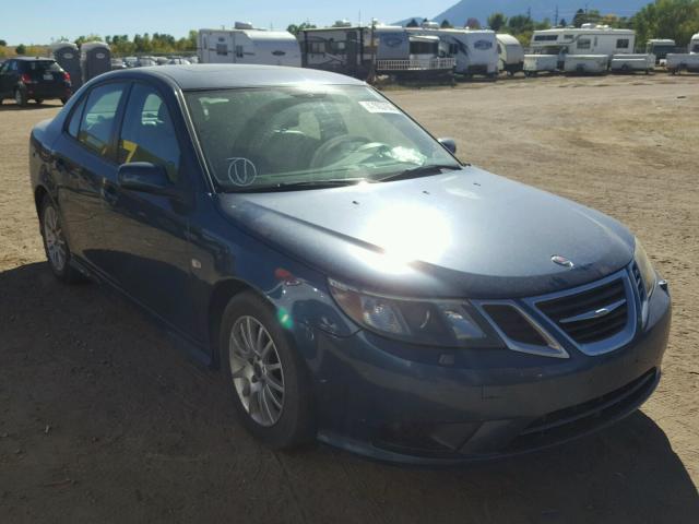 YS3FB46Y781015229 - 2008 SAAB 9-3 2.0T BLUE photo 1