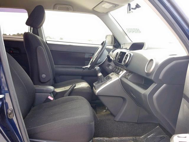 JTLKE50E081017538 - 2008 TOYOTA SCION XB 蓝色 照片 5