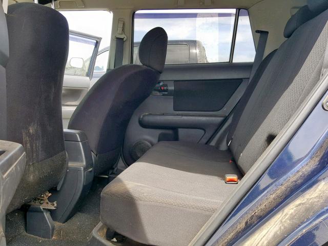 JTLKE50E081017538 - 2008 TOYOTA SCION XB 蓝色 照片 6