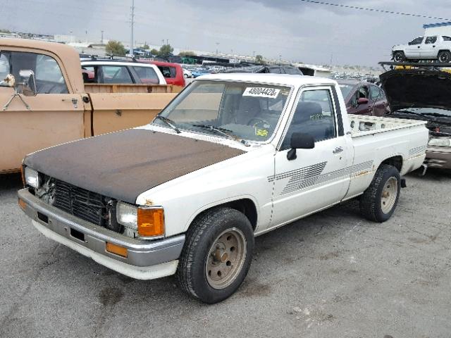 JT4RN50R3H5100595 - 1987 TOYOTA PICKUP 1/2 WHITE photo 2