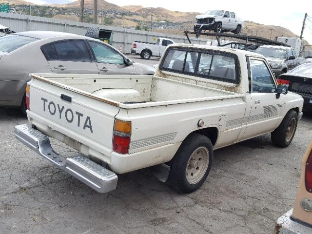 JT4RN50R3H5100595 - 1987 TOYOTA PICKUP 1/2 WHITE photo 4