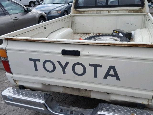 JT4RN50R3H5100595 - 1987 TOYOTA PICKUP 1/2 WHITE photo 6