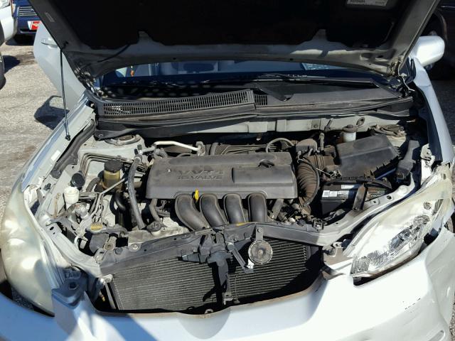 2T1KR38E63C015130 - 2003 TOYOTA COROLLA MA SILVER photo 7