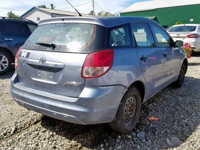 2T1KR32E34C199209 - 2004 TOYOTA MATRIX 蓝色 照片 4