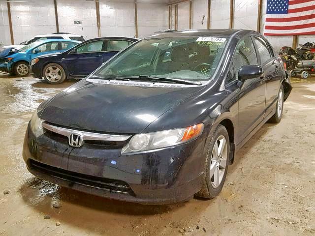 1HGFA169X8L079160 - 2008 HONDA CIVIC EXL 黑色 照片 2
