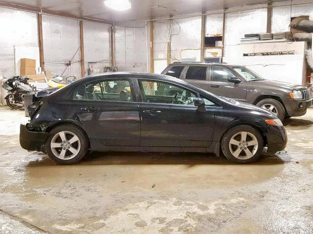 1HGFA169X8L079160 - 2008 HONDA CIVIC EXL 黑色 照片 9