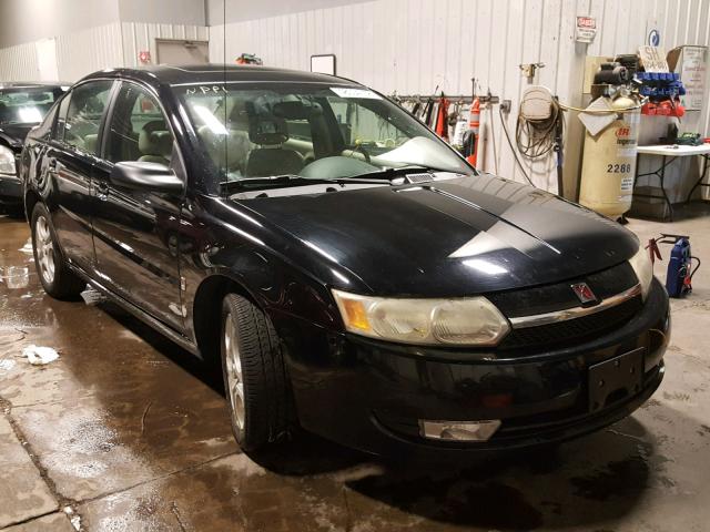1G8AL54F14Z122370 - 2004 SATURN ION LEVEL BLACK photo 1