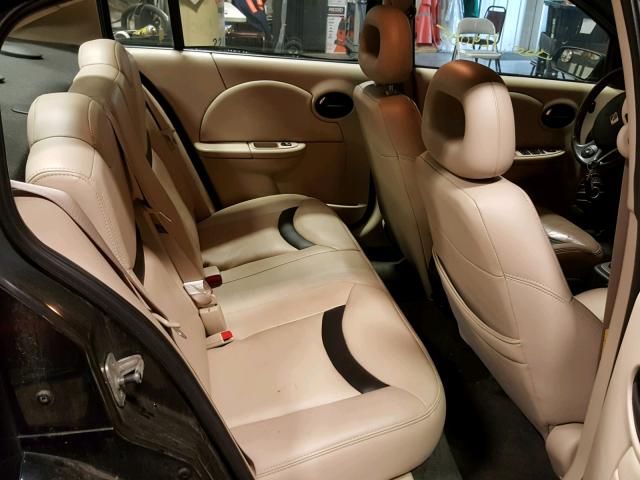 1G8AL54F14Z122370 - 2004 SATURN ION LEVEL BLACK photo 6