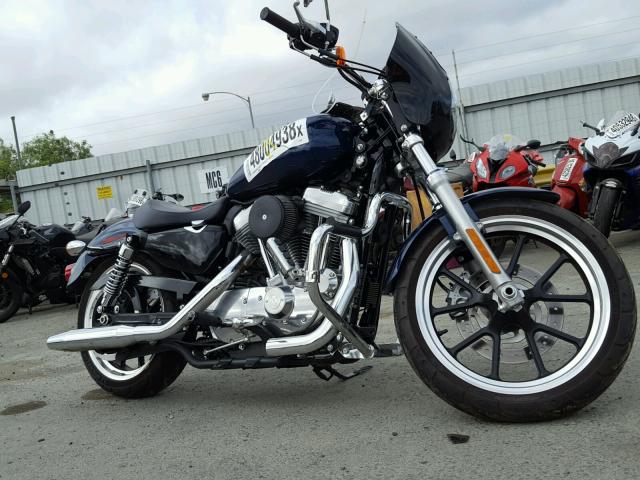 1HD4CR232DC415540 - 2013 HARLEY-DAVIDSON XL883 SUPE BLUE photo 1