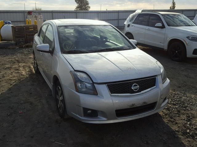 3N1AB6AP0CL621925 - 2012 NISSAN SENTRA 2.0 SILVER photo 1