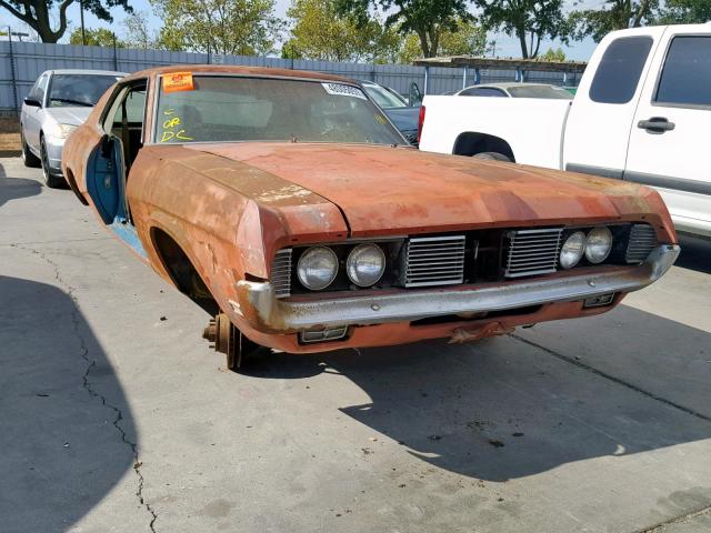 9R91H507171 - 1967 MERCURY COUGAR ORANGE photo 1