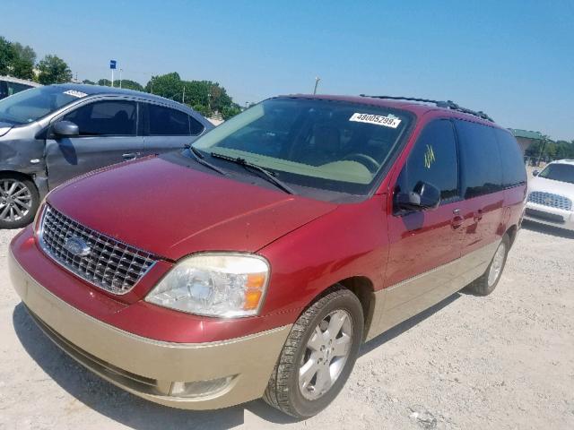 2FMDA58285BA00833 - 2005 FORD FREESTAR L BURGUNDY photo 2