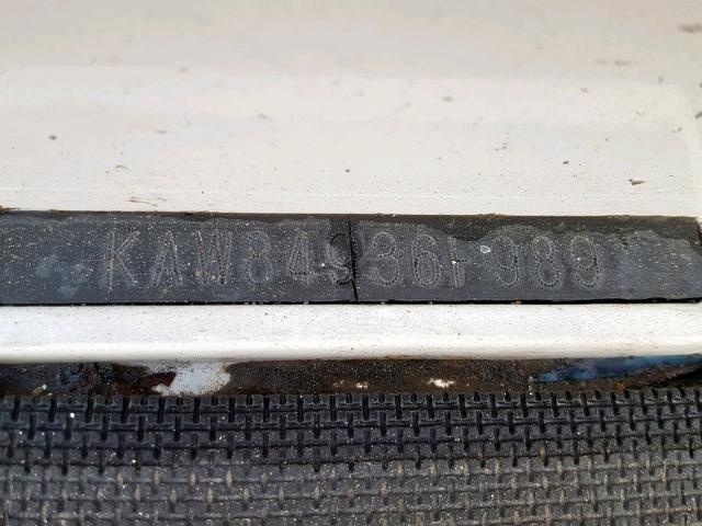 KAW84936F989 - 1989 KAWASAKI JS650 A3 6 WHITE photo 10