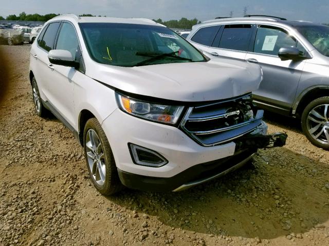 2FMPK3K82HBB93139 - 2017 FORD EDGE TITAN WHITE photo 1