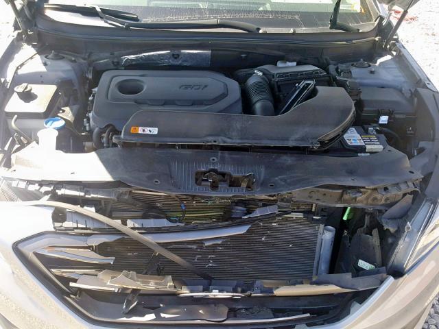 5NPE34AF8FH117294 - 2015 HYUNDAI SONATA SPO SILVER photo 7