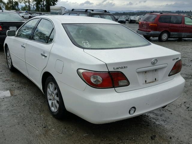 JTHBF30G820038499 - 2002 LEXUS ES 300 WHITE photo 3