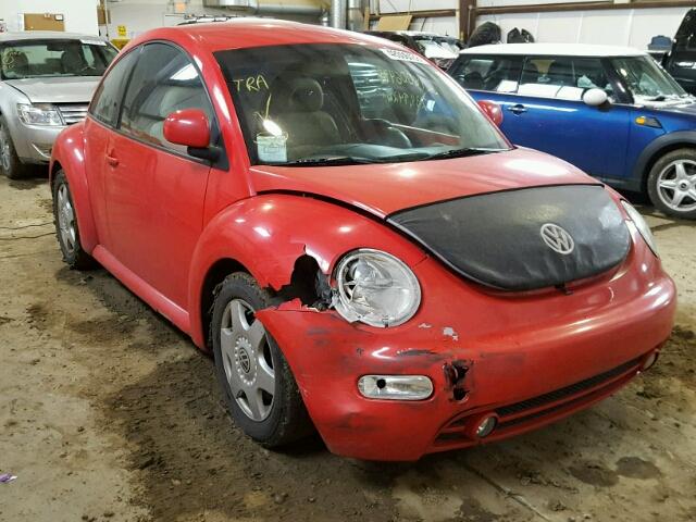 3VWBB61C6WM002126 - 1998 VOLKSWAGEN NEW BEETLE წითელი ფოტო 1