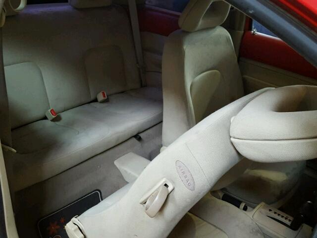 3VWBB61C6WM002126 - 1998 VOLKSWAGEN NEW BEETLE წითელი ფოტო 6