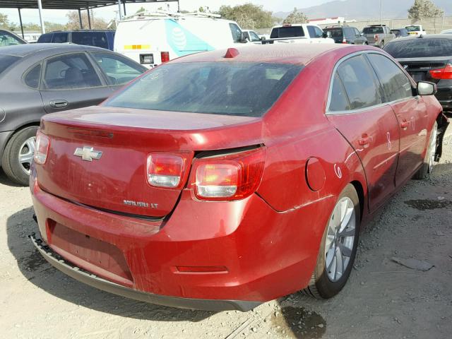 1G11E5SA0DF217648 - 2013 CHEVROLET MALIBU 2LT RED photo 4