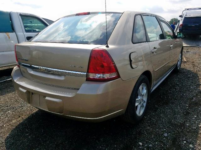 1G1ZT64884F197951 - 2004 CHEVROLET MALIBU MAX 米色 照片 4