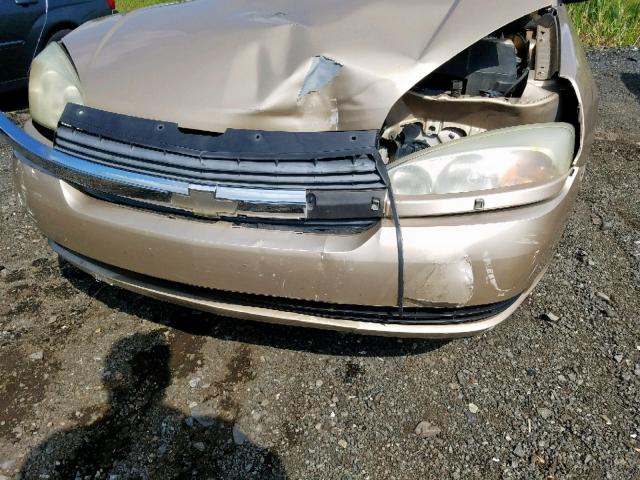 1G1ZT64884F197951 - 2004 CHEVROLET MALIBU MAX 米色 照片 9